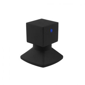 01 acabamento para registro c46 agua quente e fria black