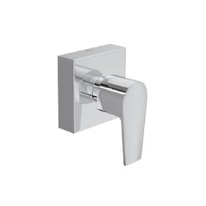 01 acabamento para registro de gaveta de 1 1 4 e 1 1 2 level cromado