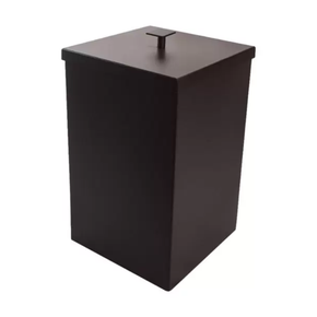 03 lixeira quadrada aco inox 430 7 8l preta